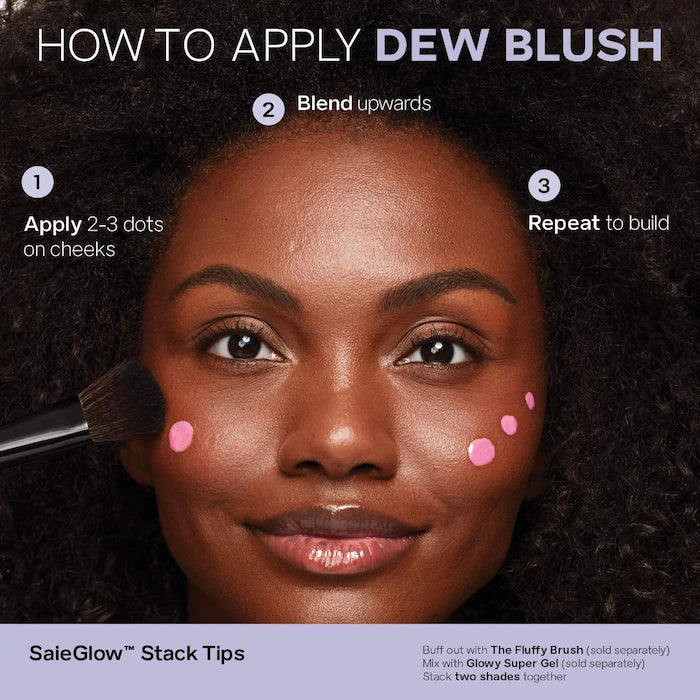 Dew Blush Liquid Cream Blush Saie