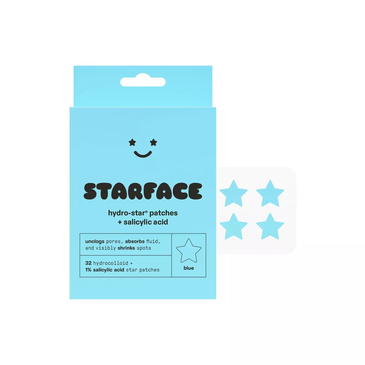 Starface Hydro-Star + Salicylic Acid Pimple Patches - 32ct